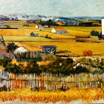 Copie d'arte - Van Gogh campi di grano